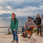 Presentazione Joelette a Punta Campanella 18 febbraio 2017