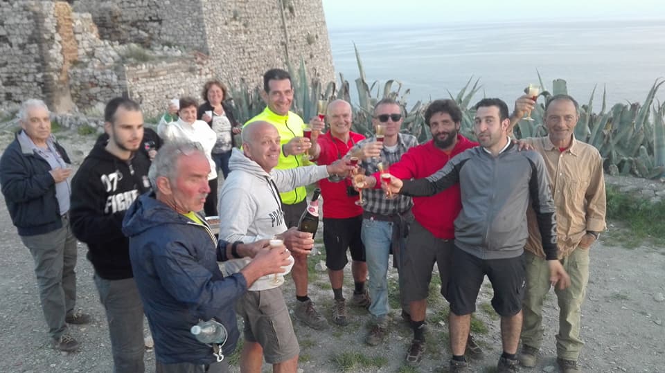 Brindisi a Punta Campanella